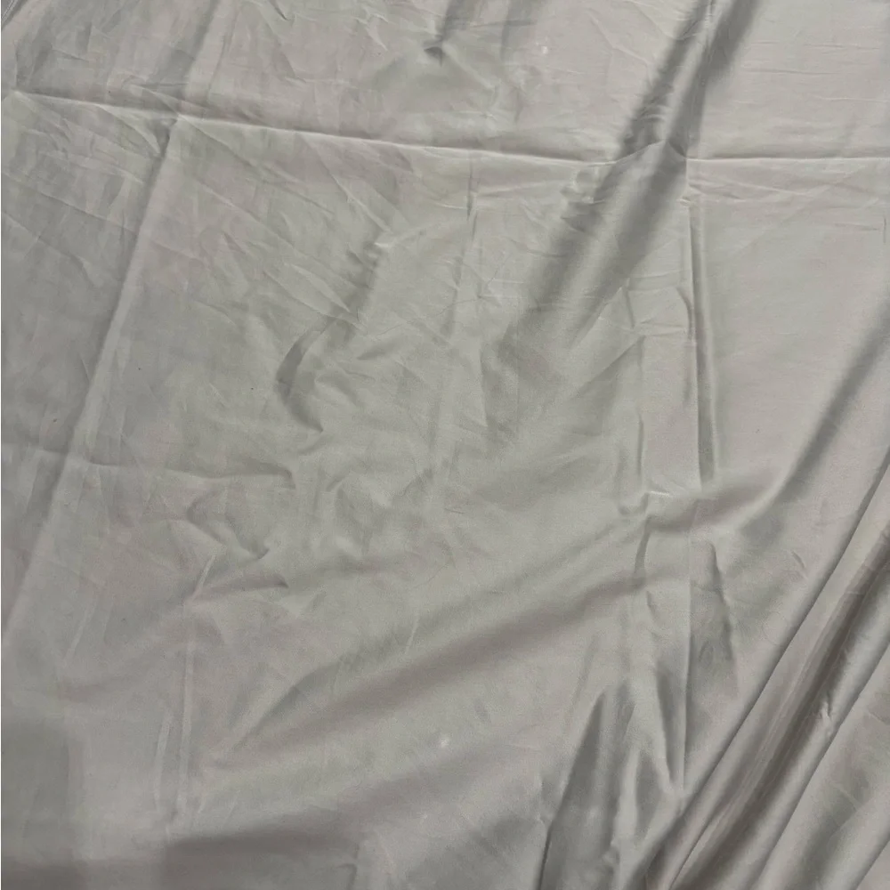 RH Light Gray Full 600 Thread Count Sateen Full Flat Sheet
